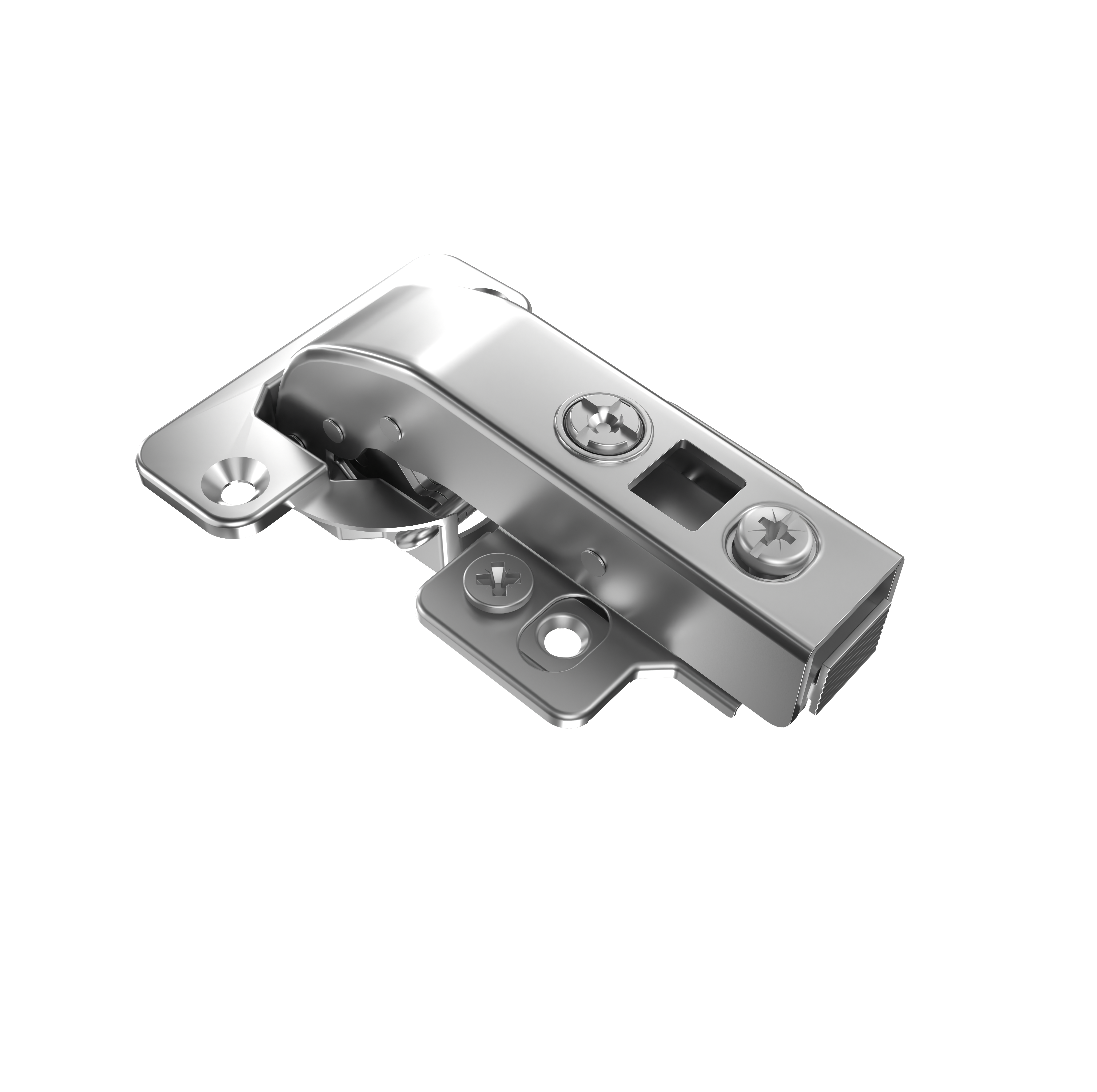 Петля 90` (для фальшпанелей) 3D HARDI с доводчиком КОРОТКАЯ (clip-on)