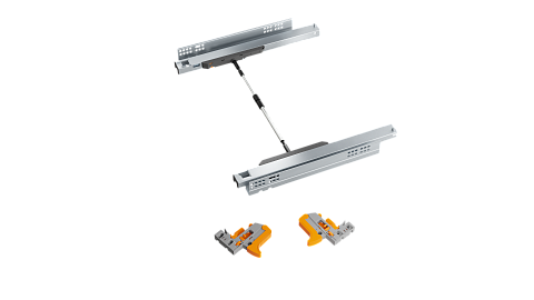Направляющие нижнего крепления HARDI Evenness  300мм Push-to-Open 3D 